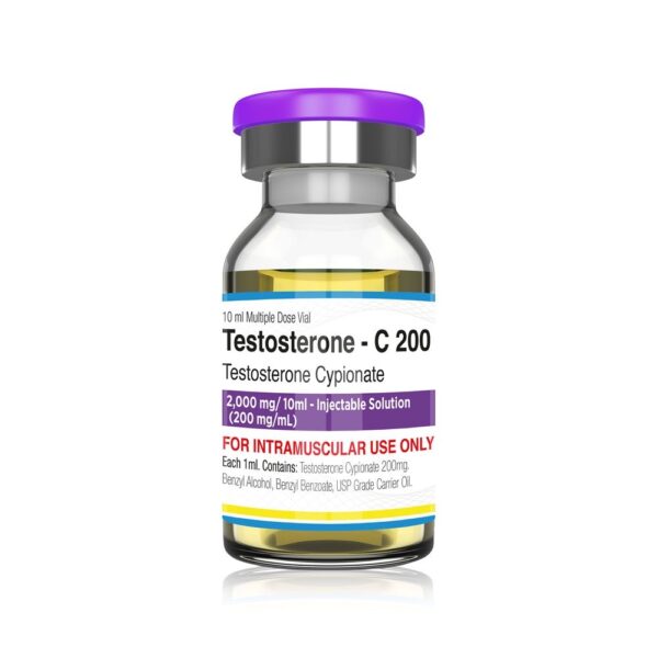 PHARMAQO Testosterone-E C200 200 Mg/ Ml